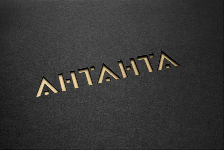 Реализация логотипа вырубкой для группы строительных компаний Антанта